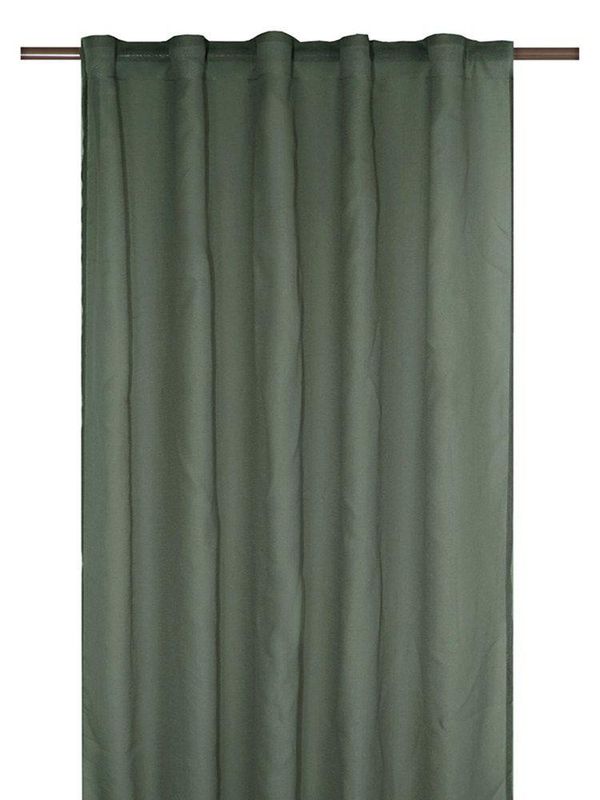 Svanefors Rimy Gardin 2-pack Mossa 140x300 cm