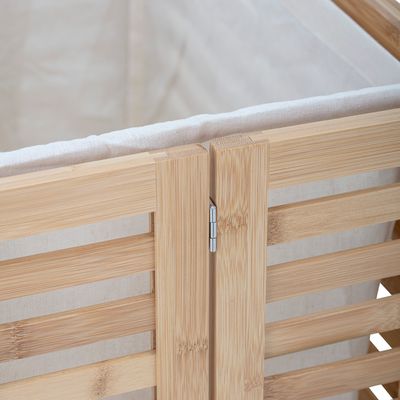 Tvättkorg Natur Bambu Aden | Bloomingville