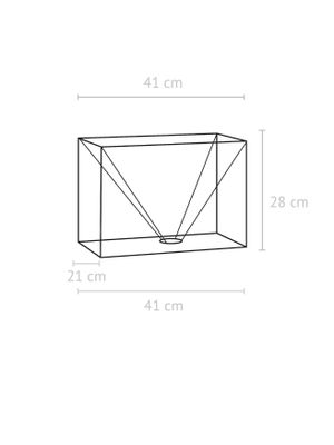 PR Home Rakel Lampskärm Franza Svart 40cm