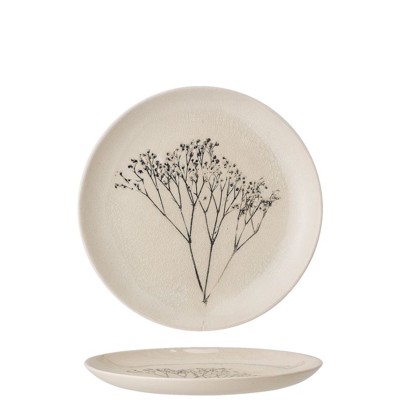 Tallrik Natur Stengods Bea | Bloomingville