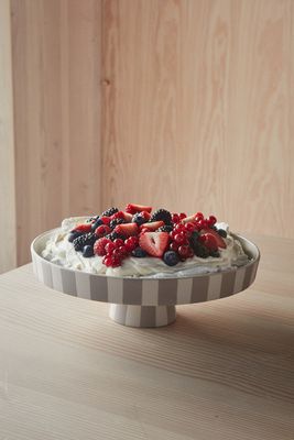 OYOY Toppu Bricka Lera Stengods Ø27 cm