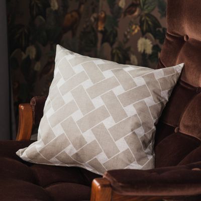 Korg Xl, Kuddfodral, Natur/Taupe, 47X47 cm Almedahls