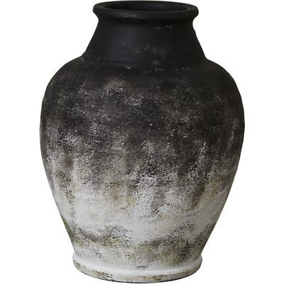 Lene Bjerre Anna Vas Svart Keramik H40.5 cm