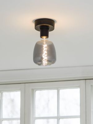 PR Home Notice Taklampa Råsvart 12cm