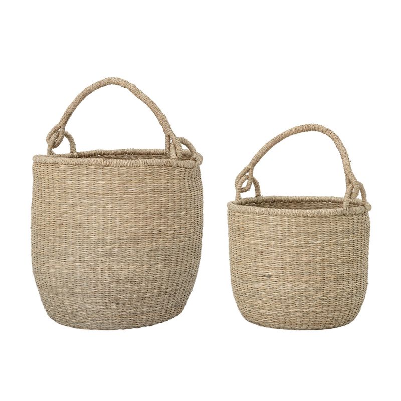 Ditlev Korg Natur Sjögräs Ø40cm Set om 2 Bloomingville