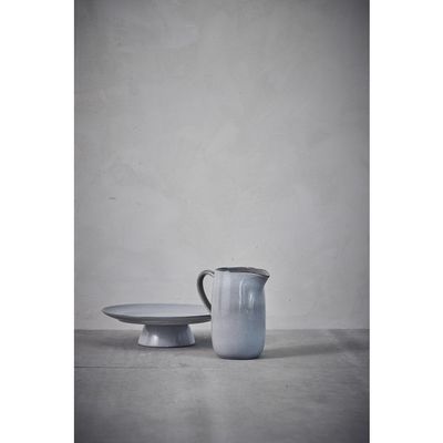 Lene Bjerre Amera Tårtfat Grå Stengods Ø32.5 cm
