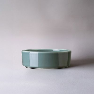 Bergs Potter Hoff GLAZED Fat Dimblå, Ø 30 cm