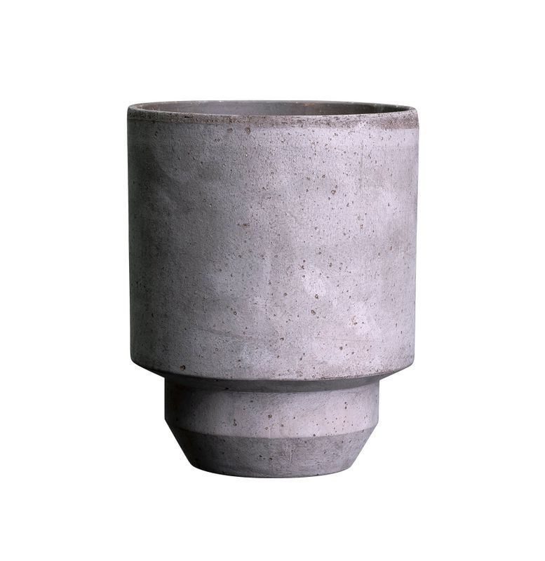 Bergs Potter Hoff RAW Kruka Grå, Ø 25 cm