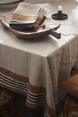 Jakobsdals Linna beige Pläd 130x170 cm
