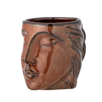 Mugg Brun Stengods Reeha | Bloomingville