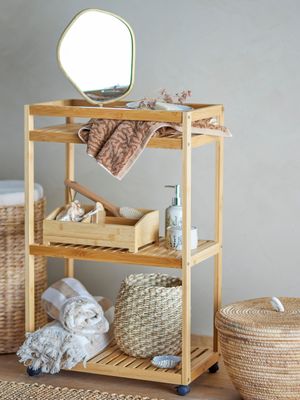 Förvaringslåda Natur Bambu Aden | Bloomingville