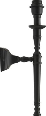 Salong Vägglampa Matt Svart 45cm | PR Home