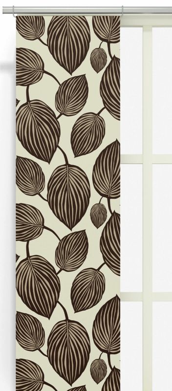 Lyckans Blad brun panellängd 2 pack Arvidssons Textil