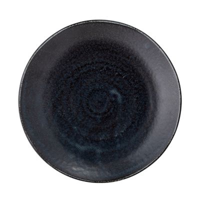 Tallrik Svart Porslin Yoko Set om 4 | Bloomingville