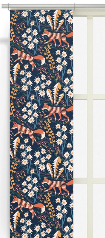 Stjärnspeja mörkblå panellängd 2 pack Arvidssons Textil