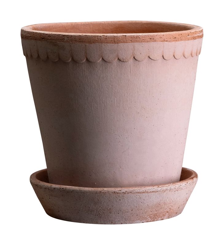 Bergs Potter Helena RAW Kruka Med Fat Rosa, Ø 25 cm