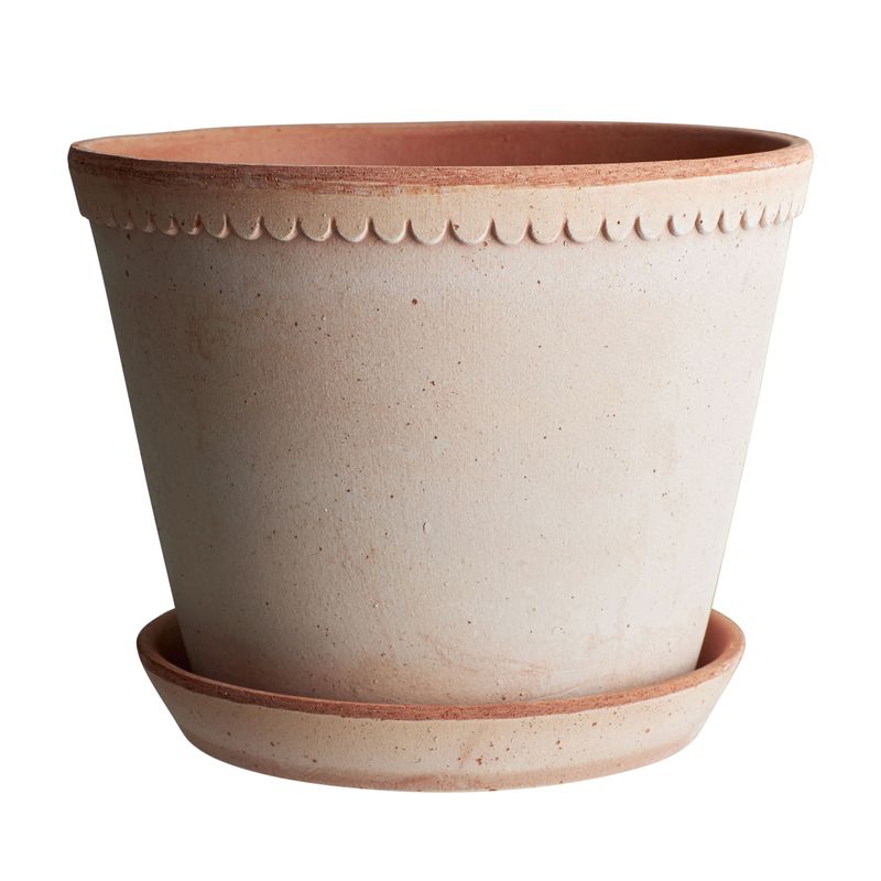 Bergs Potter Helena RAW Kruka Med Fat Rosa, Ø 30 cm