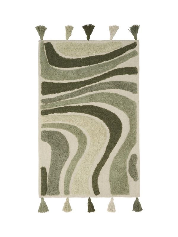 Swirl Matta Mossa 90x130cm | Svanefors