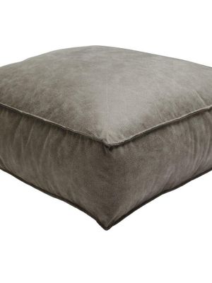 Svanefors Lycke Sittpuff Mörkbrun 50x50x15 cm