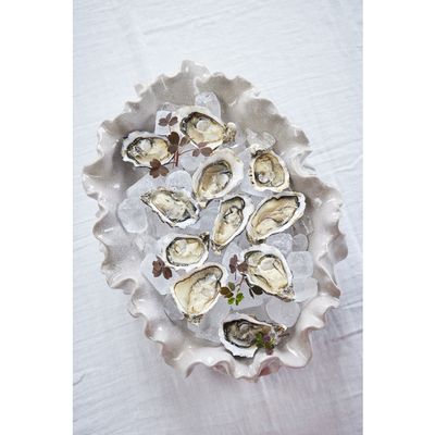 Lene Bjerre Viola Skål Linne Keramik H12.5 cm