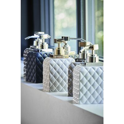 Lene Bjerre Portia Dispenser H16 cm Svart/Silver