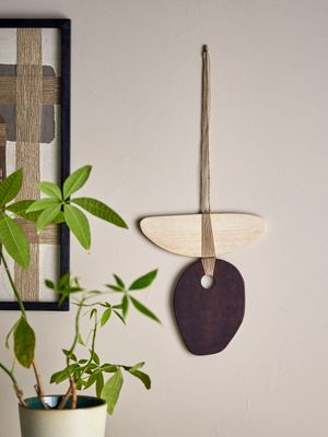 Väggdekoration Brun Ek Yoki | Bloomingville
