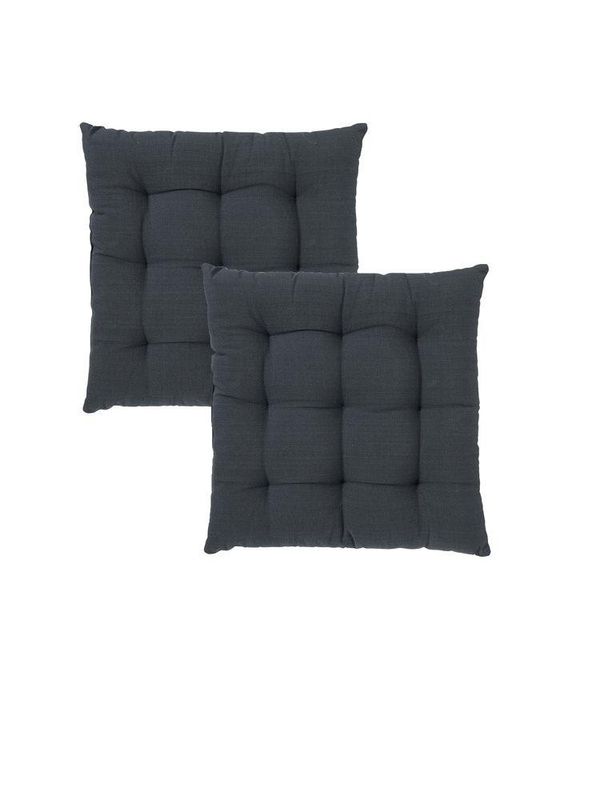 Svanefors Louie Stolsdyna 2-pack Grå 40x40 cm