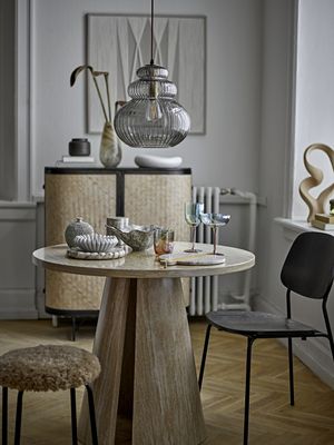 Bloomingville Linard Pall, Brun, Polyester Ø43xH43 cm