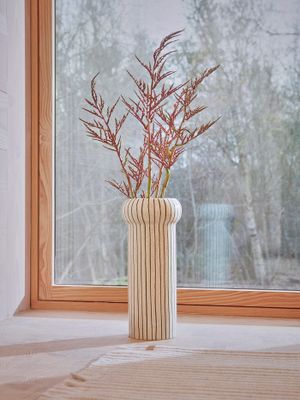 OYOY Aki Vas Mörk Stengods