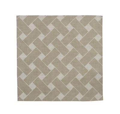 Korg Xl, Servett, Natur/Taupe, 45X45 cm 2-Pack Almedahls