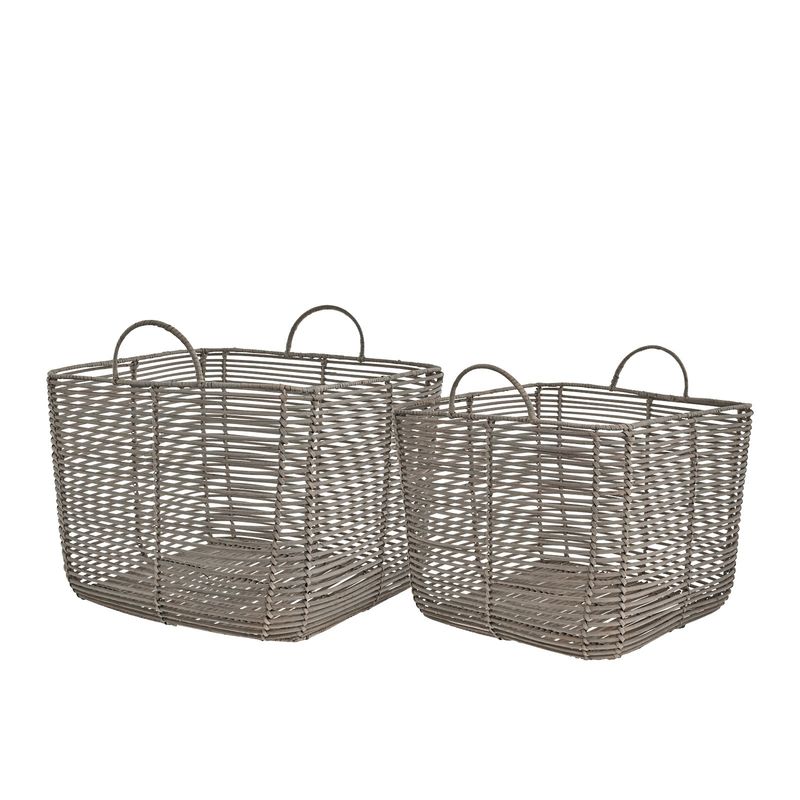 Harper Korg Natur Rotting Set om 2 40x40 cm Lene Bjerre