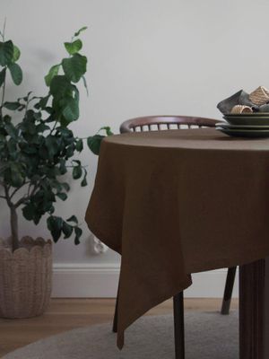 Svanefors Julie Duk Brun 145x280 cm