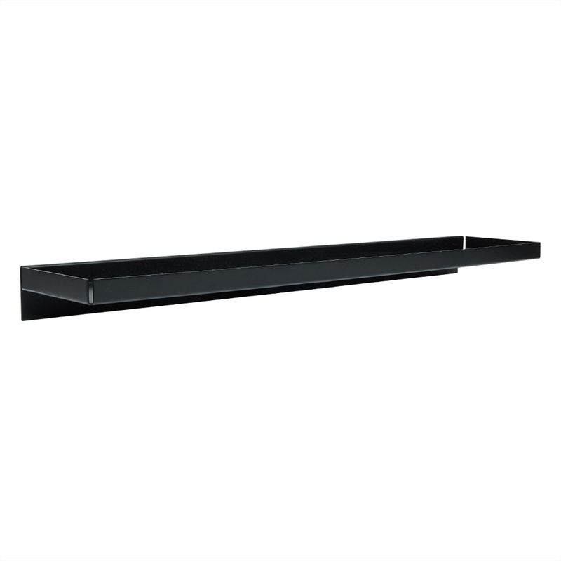 Bakku Hylla Svart Aluminium Oyoy Living L80cm