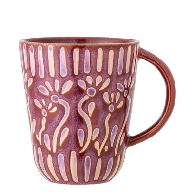 Mugg Lila Stengods Samsin | Bloomingville