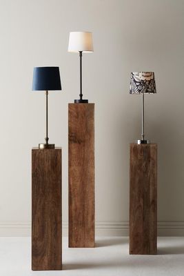 Liam Lampfot Mässing 46cm | PR Home