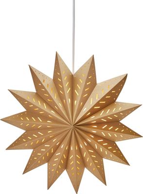 PR Home Alfa Julstjärna Brun 60cm