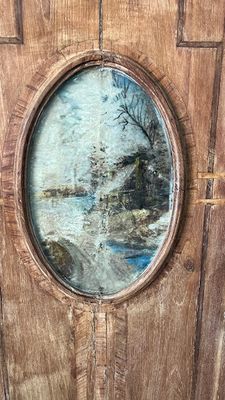 Jakobdahls Vintage Garderob 162x44x190 cm Brun
