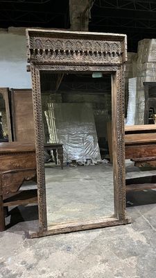 Jakobdahls Vintage Spegel 96x12x204 cm Brun