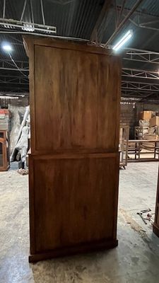 Jakobdahls Vintage Vitrinskåp 2-del 112x38x235 cm Brun