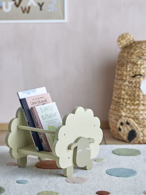 Bloomingville Dolly Bokställ, Grön, Mdf L30,5xH30xW35 cm