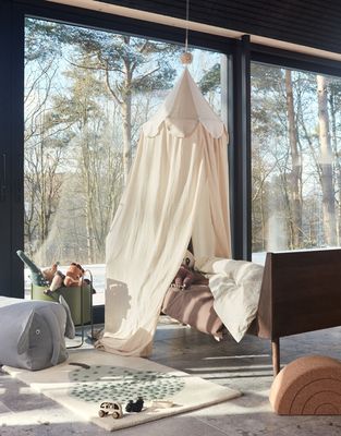 Sänghimmel Natur Ekologisk Bomull OYOY MINI