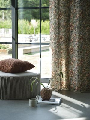 Svanefors Theo Gardin 2-pack Beige 135x280 cm