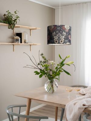 PR Home Sara Lampskärm Dahlia Brun 35cm