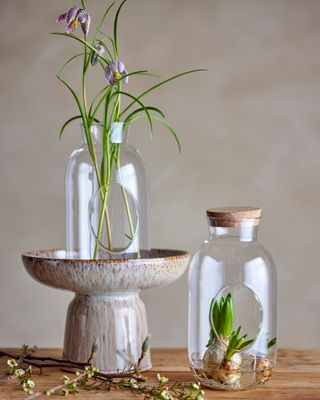 Kruka Klar Glas Brynild | Bloomingville