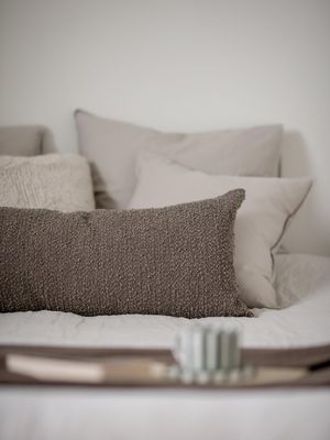 Trond Kuddfodral Nougat 35x80cm | Svanefors
