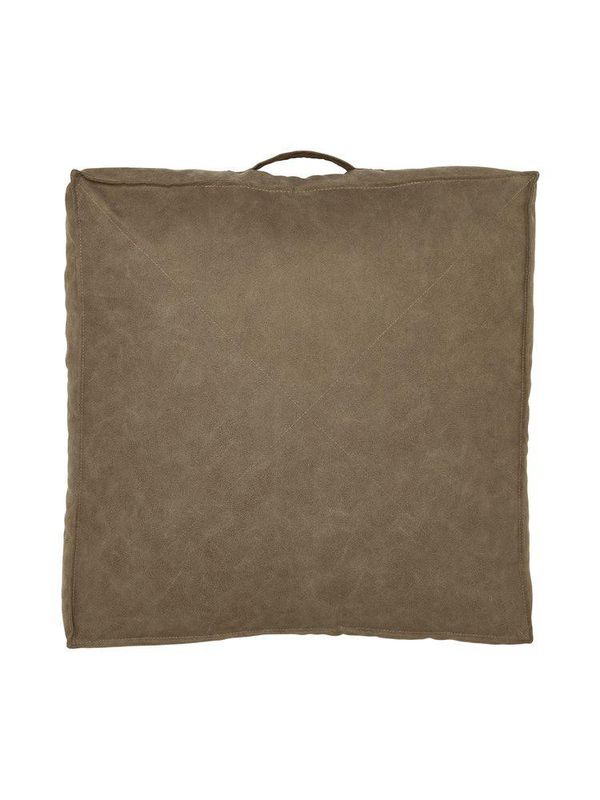 Svanefors Lycke Sittpuff Ljusbrun 50x50x15 cm