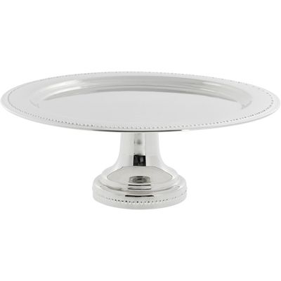 Lene Bjerre Sigrid Tårtfat Silver Aluminium H11 cm