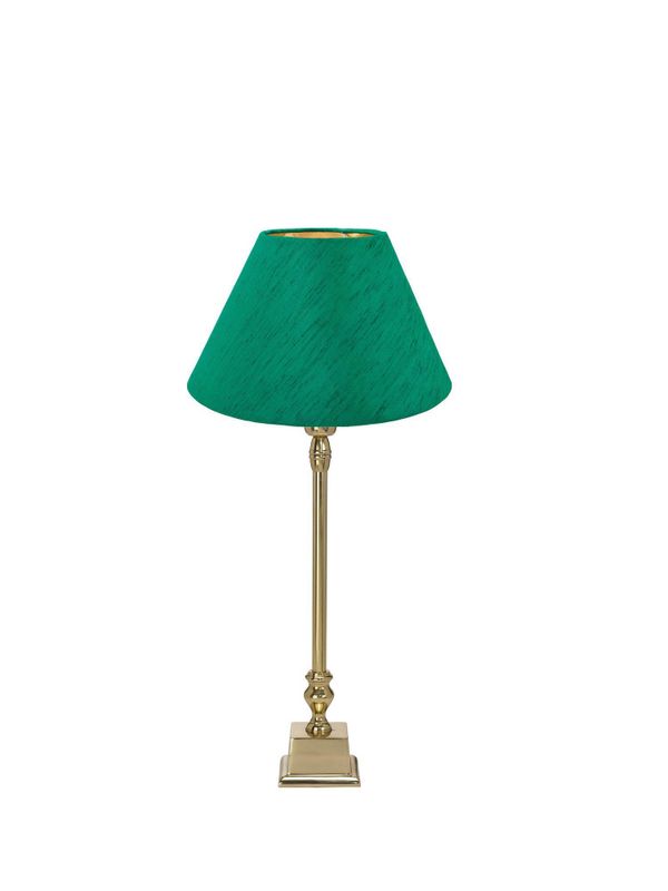 Linné Lampfot inkl Skärm 62 cm Guld | PR Home