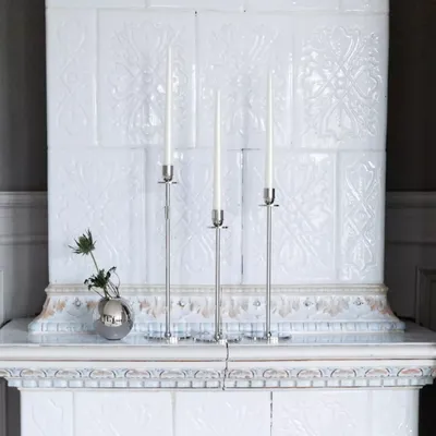 Hilke Collection Ljusstake, Chiaro di luna - 30cm