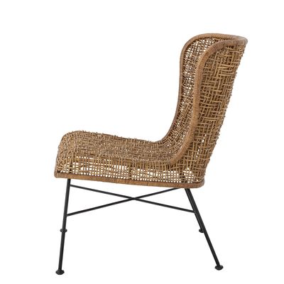 Somme Loungefåtölj Natur Rotting H81.5cm Bloomingville